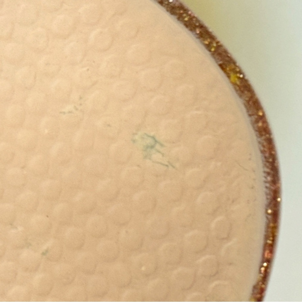 MINI MELISSA ROSE GOLD PINK GLITTER CLOUD SLIDE JELLY SANDALS - Picture 9 of 10